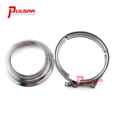 PULSAR S400 T6 Turbo 5' to 4″ Stainless Steel Flange Clamp Kit