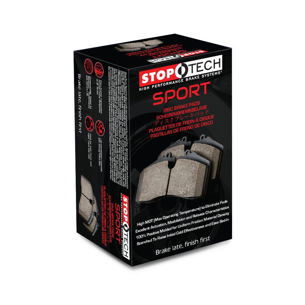 StopTech Sport Brake Pads with Shims Front For Toyota Supra JZA80 - Future Motorsports - BRAKES - StopTech - Future Motorsports