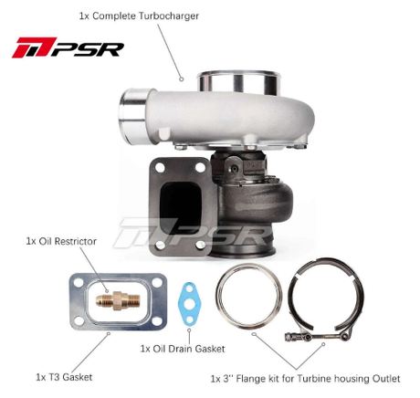 Pulsar Turbo PSR3584R GEN3 Turbo Ball Bearing Turbocharger