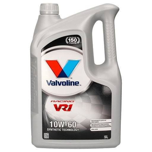 Valvoline VR1 Premium Synthetic Racing Oil 10w-60 Supra - 5ltrs - Future Motorsports - SERVICE - Valvoline - Future Motorsports