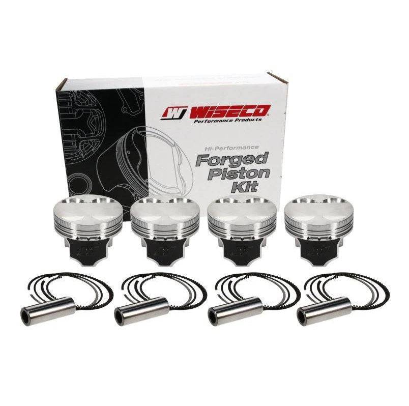 Wiseco Forged Pistons 4G63T 7-Bolt Evo 1 2 3 4 5 6 7 8 9  -21 cc 8.0:1 85.5mm +0.5mm 156mm Long Rod - Future Motorsports - ENGINE BLOCK INTERNALS - Wiseco - Future Motorsports
