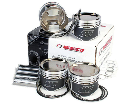 Wiseco Forged Pistons 74.5mm +0.5mm -2.5cc Toyota 4E-FTE 8.1:1 - Future Motorsports - ENGINE BLOCK INTERNALS - Wiseco - Future Motorsports