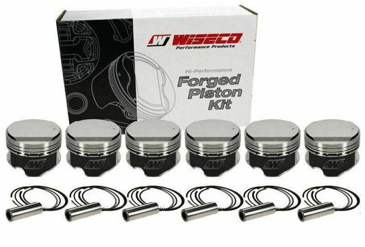Wiseco Forged Pistons Nissan Skyline GT-R RB30 with RB25DET Head 87mm +1.0mm -11.3 cc 7.0:1 - Future Motorsports - ENGINE BLOCK INTERNALS - Wiseco - Future Motorsports