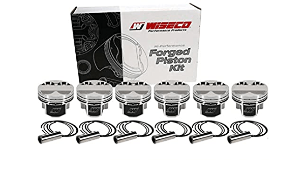 Wiseco HD Forged 3D Crown Pistons GTR GT-R R35 VR38DETT 95.5mm STD -7 cc 9.5:1 - Future Motorsports - ENGINE BLOCK INTERNALS - Wiseco - Future Motorsports