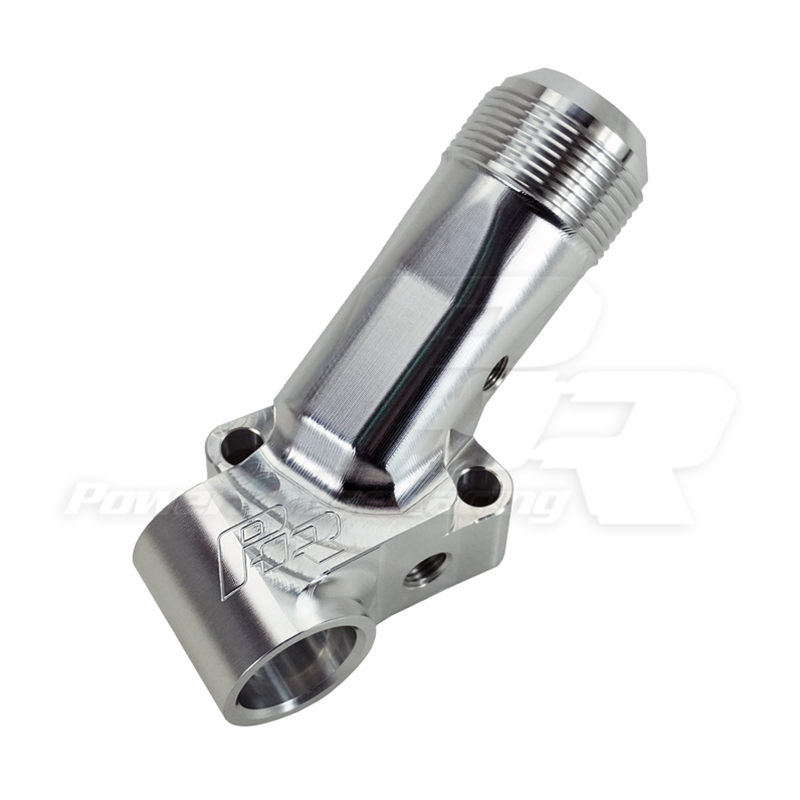 PHR Billet Race Waterneck w/ 20AN Outlet (Fits large frame turbos)
- Polished