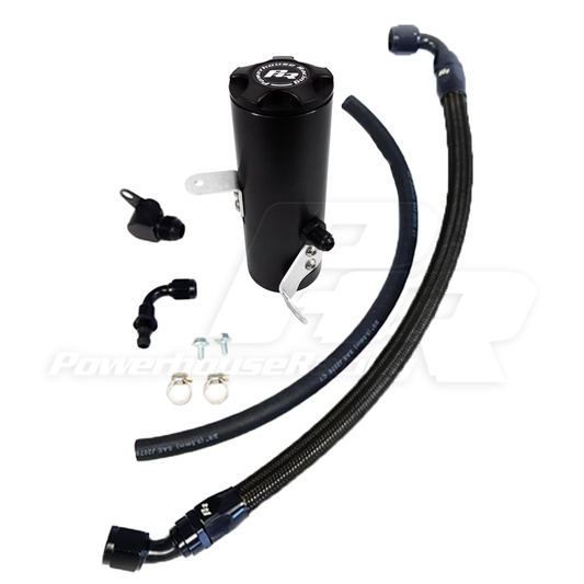 PHR Deluxe Power Steering Resevoir Kit - Black edition
- Black braided lines