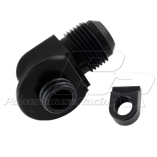 PHR Billet 10AN Power Steering Pump Suction Port Fitting