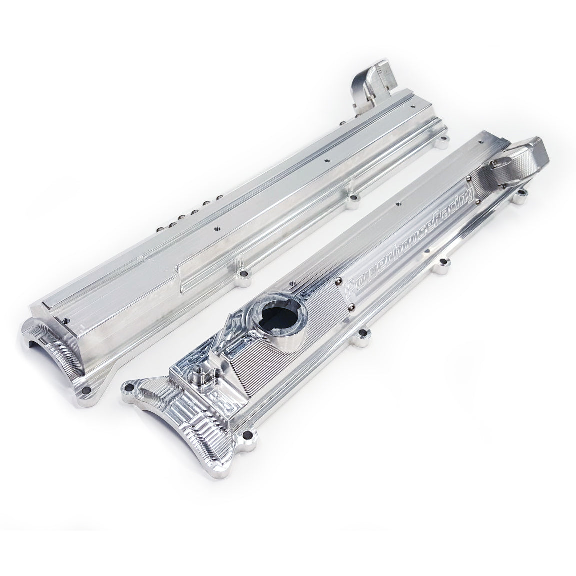 PHR Billet Valve Covers for 2JZ, VVT-I - Machined finish