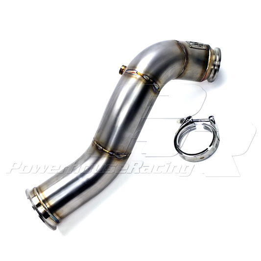 PHR 4.0" Stainless Mandrel Bent Downpipe  - Manifold and turbine Specific