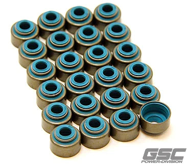 GSC Power Division 6.6mm Vale Stem Seal Kit Set of 12 Toyota 2JZ 6.6mm Exhaust Valve Guide Seal Kit