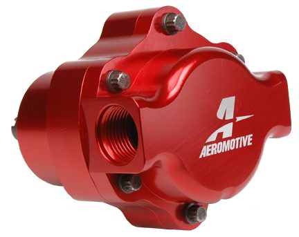 AEROMOTIVE 6 GPM Billet Belt Drive Mechanical Fuel Pump (See P/N 17140 or 17241 for pump with mounting bracket, pulleys and hardware.)