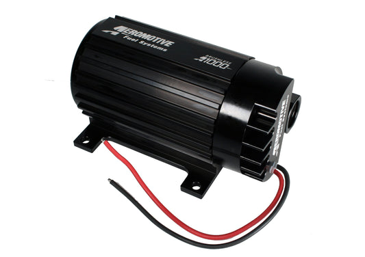 AEROMOTIVE Fuel Pump, In-Line, Signature Brushless A1000 (Pump Sleeve Includes Mounting Provisions)