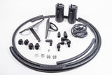 RADIUM ENGINEERING DUAL CATCH CAN KIT, S2000, 00-05, LH DRIVE ONLY, FLUID LOCK