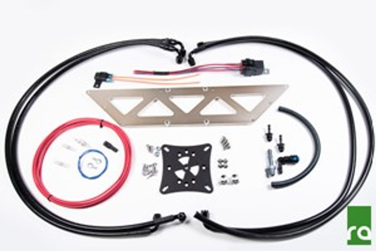 RADIUM ENGINEERING FUEL SURGE TANK KIT, EVO 8-9, FST SOLD SEPARATELY