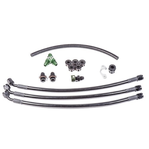 RADIUM ENGINEERING FUEL RAIL PLUMBING KIT, NISSAN VQ35DE