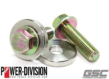 GSC Power Division Cam gear bolt and Ti washer kit B-series Vtec B16A/B17A/B18C