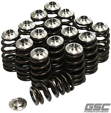 GSC Single Beehive Spring for use with stock seat, Titanium Retainer 4G63T