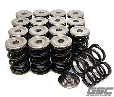 GSC Power Division Dual valve spring kit with Ti Retainer Higher rev and Turbo valve spring set B-series Vtec B16A/B17A/B18C