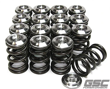 GSC Single Spring and Titanium Retainer for Shim under Bucket 3SGTE