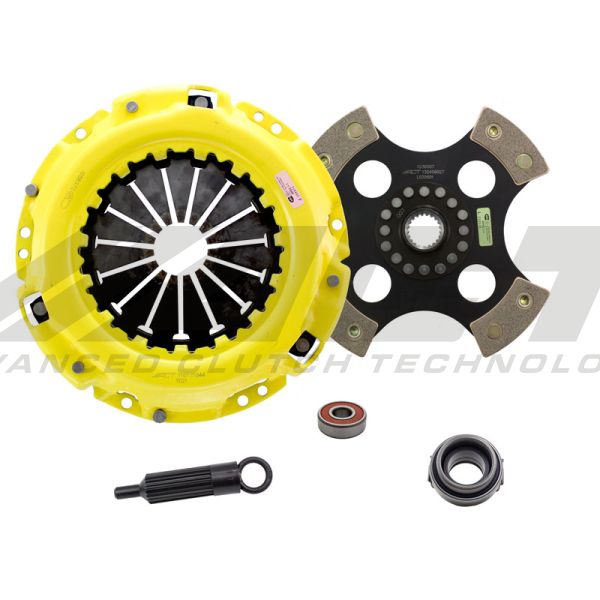 ACT Clutch Kit Sport/Race Rigid 4 Pad Honda CRX 1987-1992 1.4L L4 1396cc GL/GLX, 1.5L L4 1493cc, 1.6L L4 1590cc