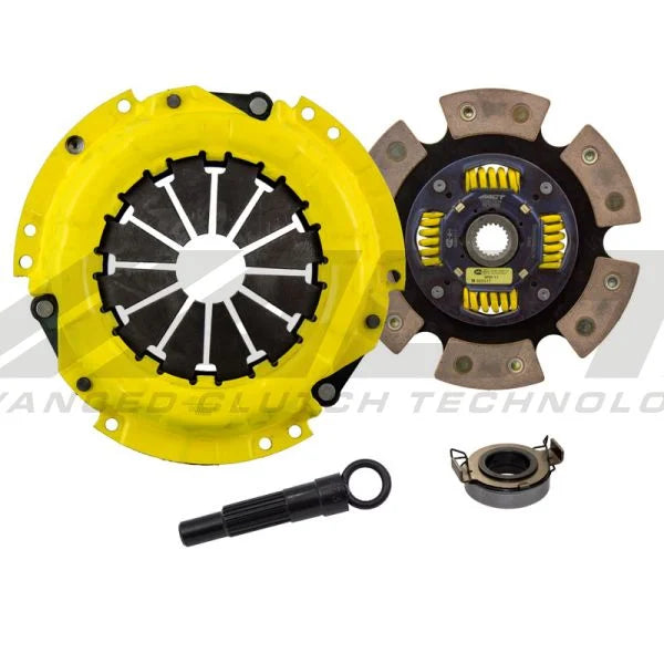 ACT Clutch Kit Sport/Race Sprung 6 Pad Honda CRX 1987-1992 1.4L L4 1396cc GL/GLX, 1.5L L4 1493cc, 1.6L L4 1590cc