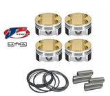 JE Ultra Series Forged Pistons Subaru BRZ Scion FR-S FA20 4U-GSE 86.5mm +0.5mm -10.7 cc 10.5:1