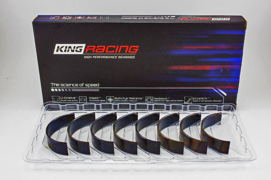 King Bearings XP Race Rod Bearing Set Nissan Sunny GTiR SR20DET 19mm 0.026 - Future Motorsports - ENGINE BEARINGS - King Bearings - Future Motorsports