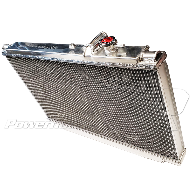 PHR Aluminum Race Radiator - Raw finish