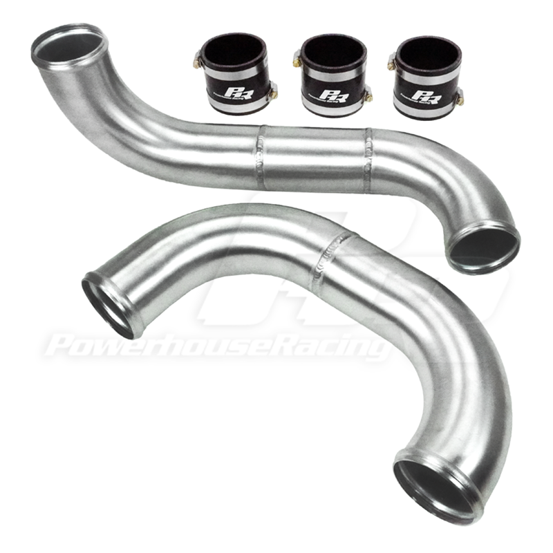 PowerHouse Racing (PHR) 3.0" Cold Side Intercooler Pipe - Gloss black powder coat