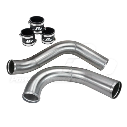 PowerHouse Racing (PHR) 3.0" Street Torque Hot Side (Drop Down) Intercooler Pipe Kit for Straight Entry Intercooler
- Polished