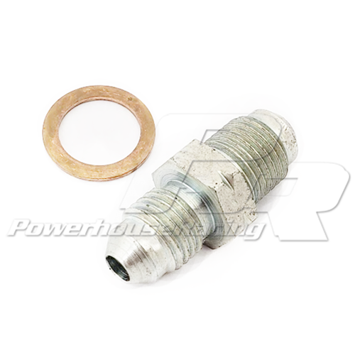 PowerHouse Racing (PHR) Turbo Oil Feed Fitting, M12x1.25 to 4AN