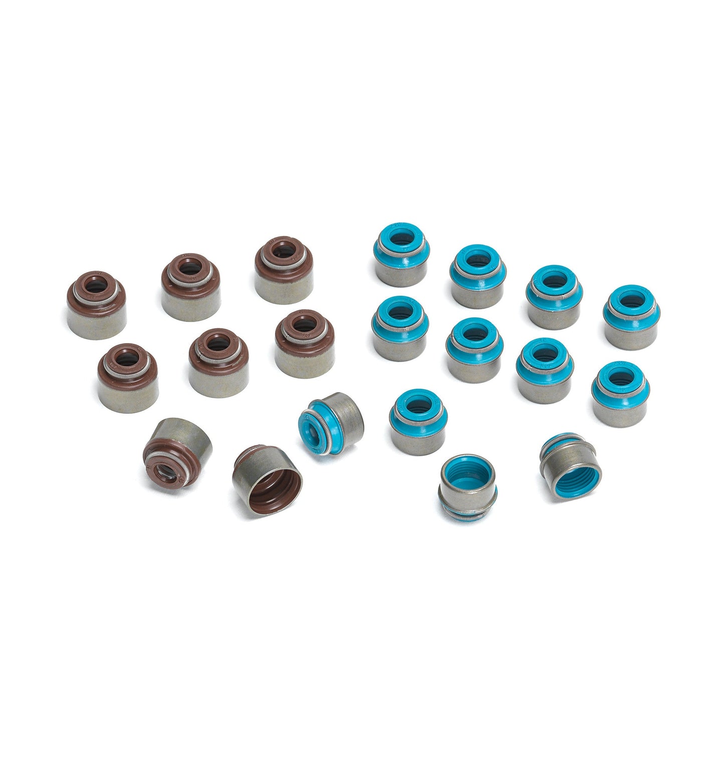 Supertech Nissan CA18DET SR20DE SR20DET SR20VE VS-N6E 6mm Viton Exhaust Valve Stem Seals Set of 8