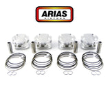 Arias Pistons Honda B20 2.0L GSR 41.6cc Bore 3.366 CH 1.180 Stroke 3.504 Rod 5.394 CR 12.6 Dome Head 41.6cc - Future Motorsports - ENGINE BLOCK INTERNALS - Arias Pistons - Future Motorsports