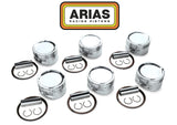 Arias Pistons Nissan 2.6L RB26Det Bore 3.406 CH 1.180 Stroke 2.901 Rod 5.783 CR 10.15 Dome Head 55cc - Future Motorsports - ENGINE BLOCK INTERNALS - Arias Pistons - Future Motorsports