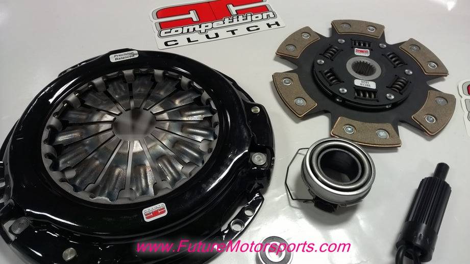 Competion Clutch NISSAN 300Z / Skyline R32/R33/R34 VG30DE / RB20DET / RB25DET / RB26DETT Pull Style incl. Flywheel Stage 4 - 6 Pad Sprung Ceramic 5.4kg / 12lbs Flywheel